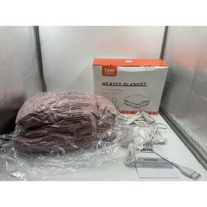 Heated Blanket Electric King‎ 100"x90" Soft Thick Bubble Electric Blanket